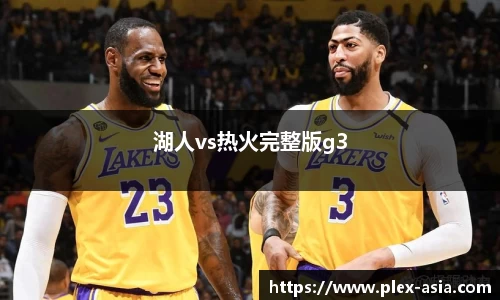 湖人vs热火完整版g3